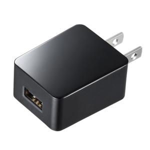 【5個セット】 サンワサプライ USB充電器(1A・広温度範囲対応タイプ) ACA-IP69BKX5｜shiningstore