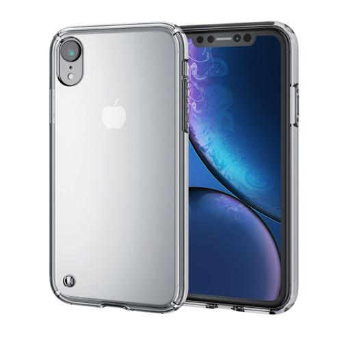 エレコム iPhone XR ハイブリッドケース クリア PM-A18CHVCCR