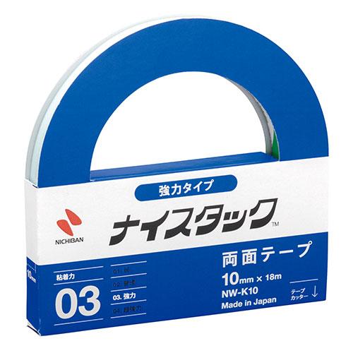 ニチバン ナイスタック 強力タイプ 10mm×18m NB-NW-K10