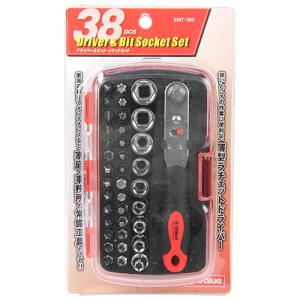 ドライバー&ビット・ソケット E-Value 工具セット 工具セット EMT-38C｜shiningstore