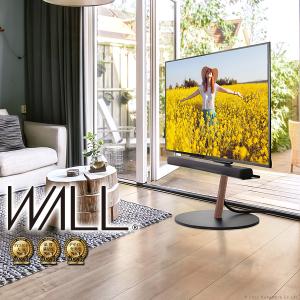 WALLインテリアテレビスタンドA2 ラージタイプ 45〜80v対応 大型テレビ対応 自立型 キャスター付き フラット テレビ台 震度7耐震試験済  EQUALS イコールズ｜shiningstore