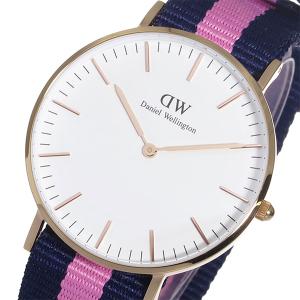 ダニエルウェリントン DANIEL WELLINGTON 腕時計 CLASSIC WINCHESTER 36 ローズゴールド 0505DW DW00100033 ホワイト ブルー ピンク ホワイトの商品画像