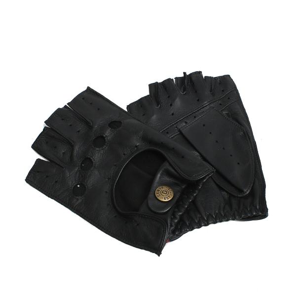 デンツ DENTS SNETTERTON 手袋 フィンガーレス 5-1009-BLACK-M メンズ...