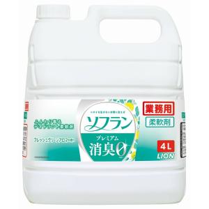 ソフランプレミアム消臭フレッシュグリーンの香り4L｜shiningstore