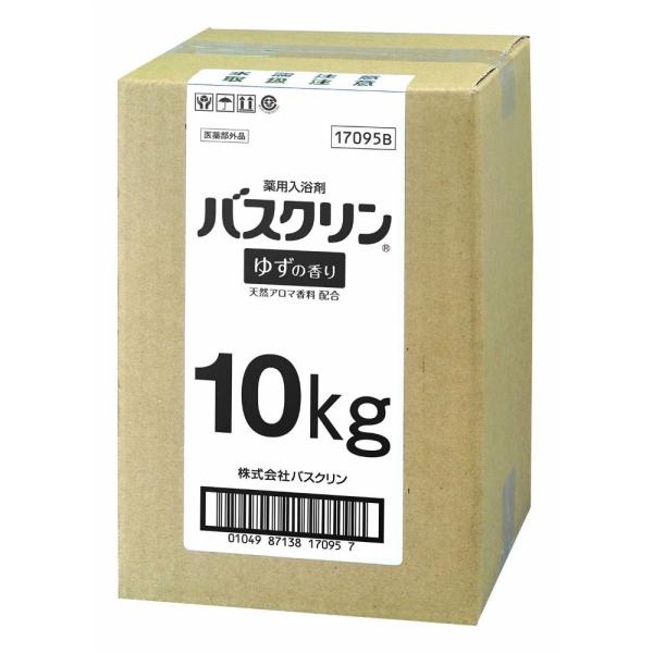 業務用10KG缶バスクリンゆずの香り × 1点