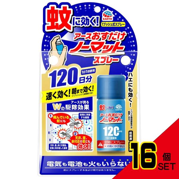 おすだけノーマットスプレータイプ120日分 × 16点