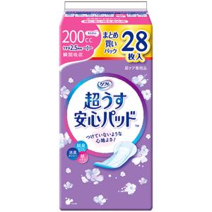 リフレ 超うす安心パッド 特に多い時も安心用 まとめ買いパック 28枚入｜shiningstore