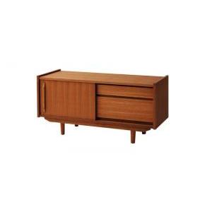 【新品】天然木アンティーク風 テレビボード フェミニン　アウトレット 天然木チーク材北欧アンティーク風リビング収納シリーズ amulet