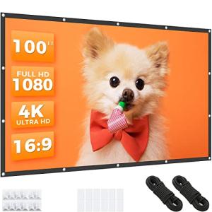 プロジェクター スクリーン 4:3 84インチ ポータブル 折り目がない
