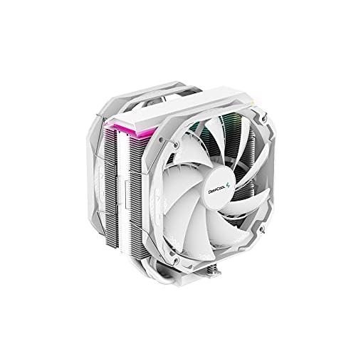 Deepcool AS500 PLUS WHITE CPUクーラー PWMファン2基搭載 Intel...