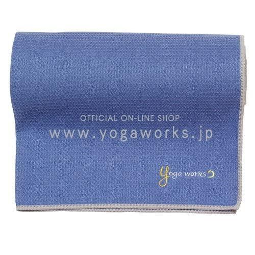 ヨガワークス(Yogaworks) ワッフルヨガラグ グレイパープル YW-A160-C074