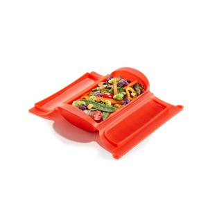 ルクエ スチームケース レギュラーサイズ トマト スペイン製 62036