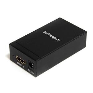 StarTech.com 変換コネクタ HDMI/DVI - DisplayPortアクティブコンバーター HDMI入力 - DP出力変換アダプタ H