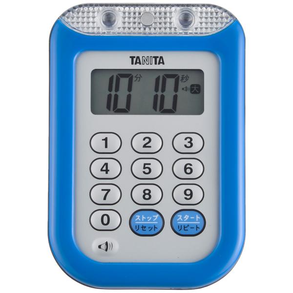 タニタ 防水大音量 タイマー TD-377 ブルー