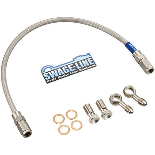 SWAGE LINE(スウェッジライン) リアブレーキホースKIT ステンレス クリアホース ZEP...