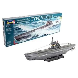 ドイツレベル 1/144 Uボート TypeVIIC/41 05100 プラモデル｜shiningtoday