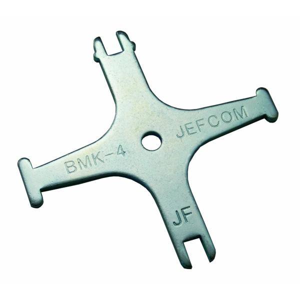 デンサン 盤用マルチキー 幅80×高さ80×奥行き3mm 配電盤 分電盤 合鍵 BMK-4