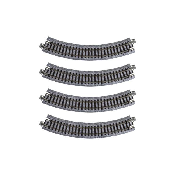 KATO Nゲージ ユニトラックコンパクト曲線線路R183-45° 4本入 20-172 鉄道模型用...