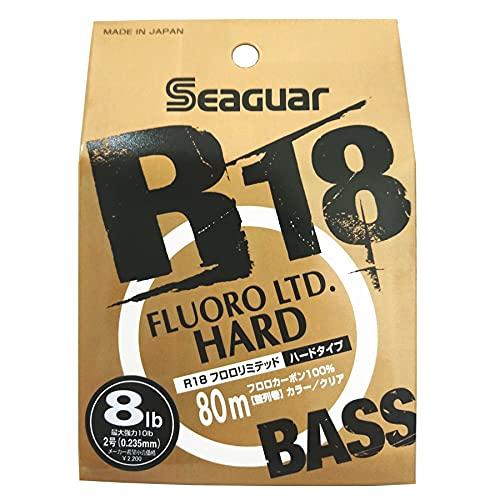 シーガー(Seaguar) ライン シーガー R-18 フロロリミデッド ハードバス 80m 8lb
