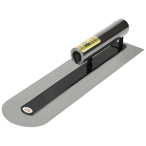 梶原鏝製作所 ヒシカ重次作 本焼 SHINARI土間型(2本首) 0.4mm 厚 330mm