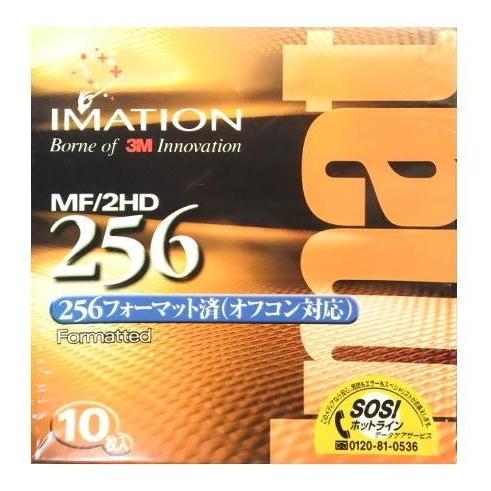 imation イメーション 3.5型 2HD フロッピーディスク 256フォーマット 10枚入 オ...