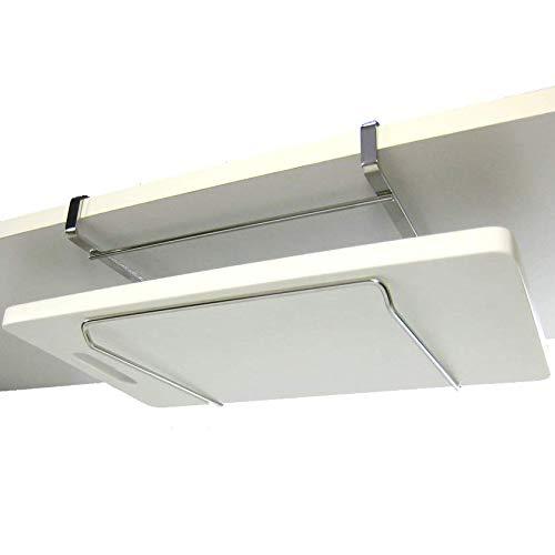 吊り下げラック まな板ホルダー まな板スタンド 18-8ステンレス製 穴あけ不要 ネジ止め不要 日本...