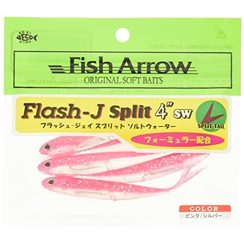 Fish Arrow(フィッシュアロー) ルアー フラッシュJスプリット4 SW #101 ピンク/...