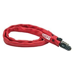 アデプト C311 ダイヤル式ワイヤーロック レッド（LKW25701）