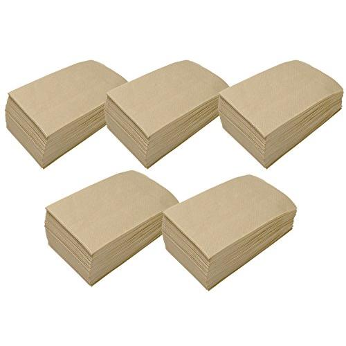 大黒工業 ペーパーナプキン ナチュラル 25×25cm 未晒 6ツ折り 31224 500枚入