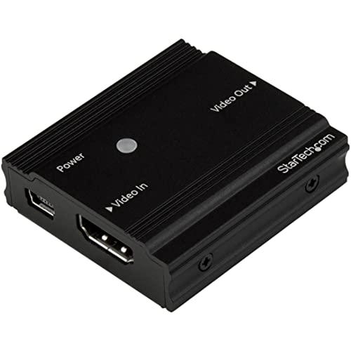 StarTech.com 4K対応HDMIリピーター(信号増幅器・イコライザー内蔵) HDMI延長器...