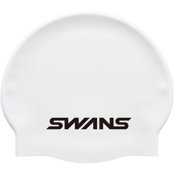 SWANS(スワンズ) スイムキャップ スイミング シリコーンキャップ SA-7 ホワイト(W)