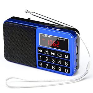 Gemean J-429SW ポータブル USB ラジオ 充電式 携帯 対応 ワイド FM AM (MW) 短波 by Gemean(L-238SW)｜shiningtoday