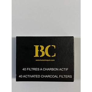 Bub・Choquin BC 9mm チャコール フィルター 40本入り BC-F-9/40｜shiningtoday