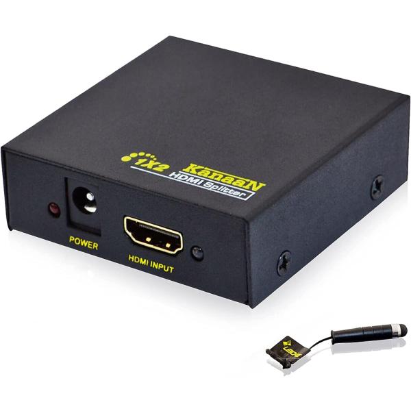 KanaaN HDMIスプリッター 1入力2出力 1080p hdmi切替器 1入力 Full UH...