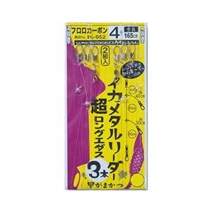 がまかつ(Gamakatsu) イカメタルリーダー 超ロングエダス IK052 4-0