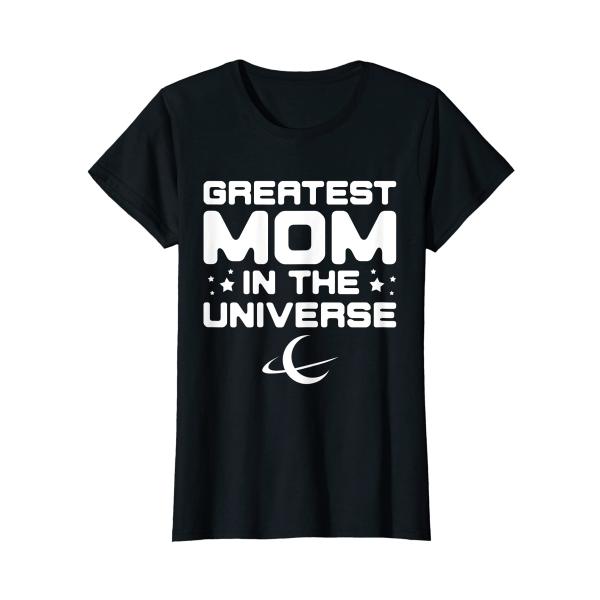 レディース 宇宙で最も偉大なママ ママ面白い母の日のギフト Tシャツ