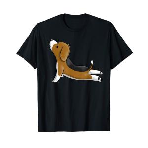 クニオコレクションのビーグルちゃんの黒色の可愛いtーシャツです ビーグルス ビーグル犬 面白い ビーグル愛好家に Tシャツ : Shining