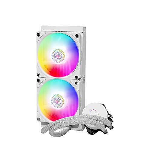 CoolerMaster MasterLiquid ML240L V2 ARGB White Edi...