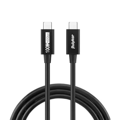 USB4 ケーブル 1M Thunderbolt 4 対応 Thunderbolt 3 とUSB-C...