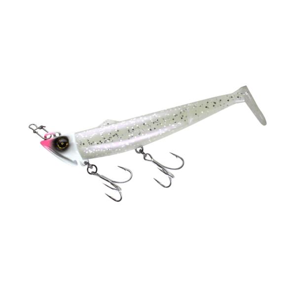 ハヤブサ（Ｈａｙａｂｕｓａ）ＦＳ４４３ ジャックアイ フリフリシャッド ３０ｇ ＃１ パールグロー銀...