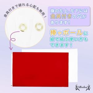 BOLSO 学級旗 のぼり 旗 2枚 白 赤 ...の詳細画像4