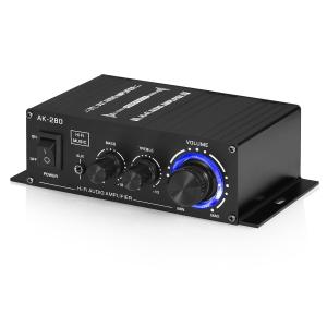 AIYIMA D03 Bluetooth5.0 パワーアンプ 150W * 2 HIFI2.1デジタル