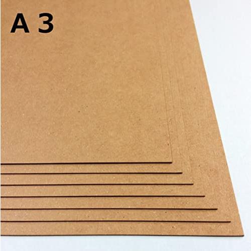 ペーパーエントランス クラフト紙 厚紙 A3 板紙 プリンタ 対応 カード 台紙 工作 超厚 0.3...