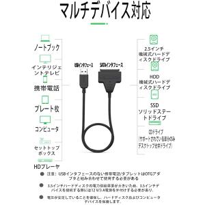 SATA-USB 3.0 変換ケーブル 2.5...の詳細画像4