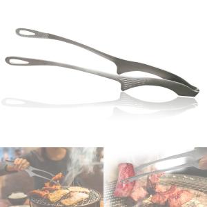 MMmall【日本製】燕三条 焼肉トング トング 食洗器対応 焼き肉 揚げ物 仙武堂 (仙武堂焼肉トング1本)｜Shining Today