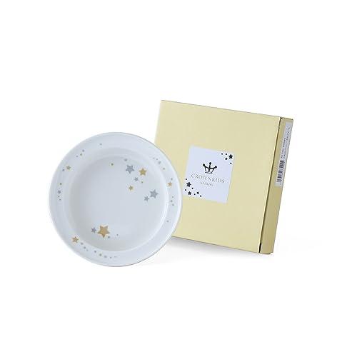 NARUMI(ナルミ) 子供用 食器 プレート シャイニングスター 径14cm すくいやすい食器 ユ...