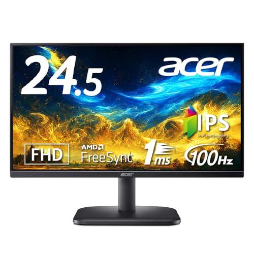 Acer スタンダードモニター 24.5インチ IPS フルHD 100Hz 1ms スピーカー・ヘ...