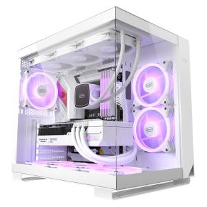 高透過率ガラス採用 ピラーレスPCケース C3T500-ARGB-BK CPS 高透過率ガラス採用 ピラーレスPCケース C3T500-ARGB-BK : Shining