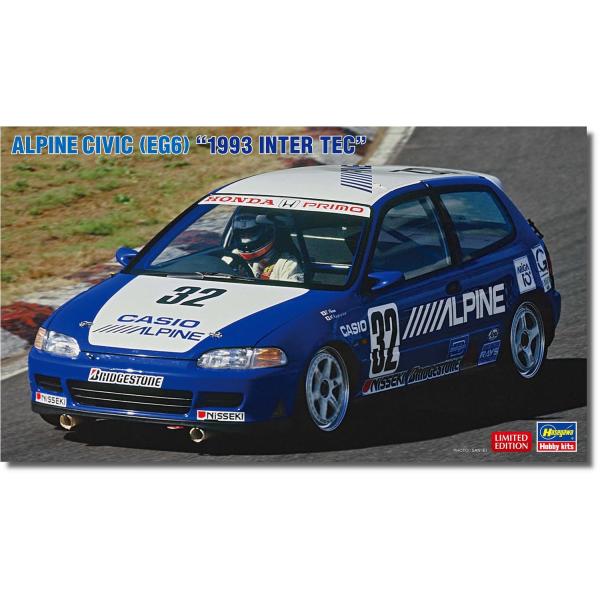 ハセガワ 1/24 アルパイン シビック(EG6) 1993 インターTEC プラモデル 20688