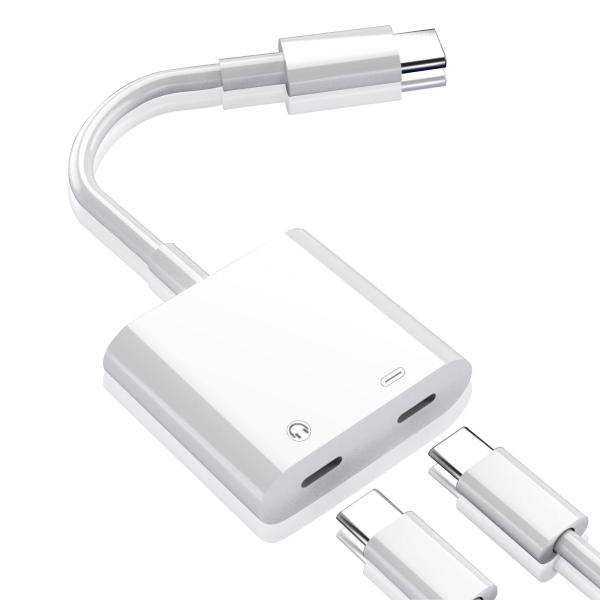 Topamz 2in1 タイプC イヤホン 変換アダプタ USB Type-C イヤホン変換 ケーブ...